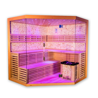ओजोन जनरेटर के साथ हेमलॉक स्टीम सौना 1800L*1800W*2100H मिमी