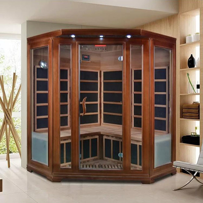 3 - 5 व्यक्ति सिरेमिक हीटर 2300W घर के लिए इन्फ्रारेड सूखी सौना कक्ष