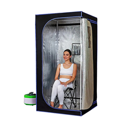 पोर्टेबल फुल साइज स्टीम सॉना 110-120V AC 60Hz 1500W वाटरप्रूफ क्लॉथ 4L पानी क्षमता